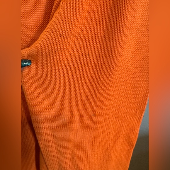 NWT Vibrant Orange Crew Neck Sweater - Picture 5 of 5